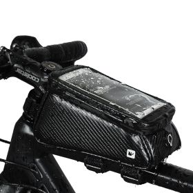 Bike Phone Front Frame Bag Bicycle Bag Waterproof Bike Phone Mount Top Tube Bag Bike Phone Case Holder Accessories Cycling Pouch Compatible Phone