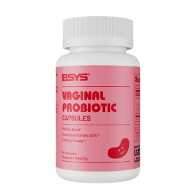 BSYS Vaginal Probiotic Capsules  Vaginal Health Support Formula Yeast Balance  UTI Prevention Aid  Menopausal Wellness Vaginal Dryness Relief Ant (Option: One bottle)